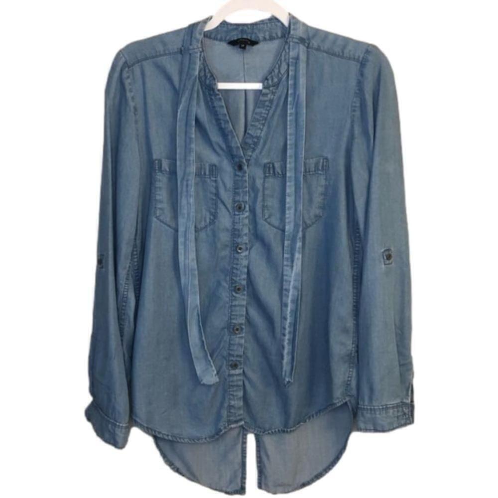 RW&CO Lyocell Button Down Blouse/Small